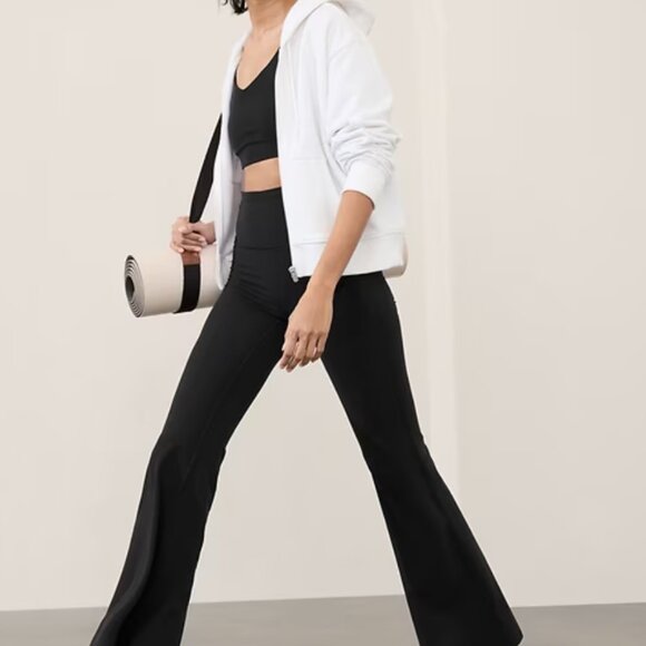 NWOT Athleta Elation Ultra High Rise Flare Pant, sz S/P - Picture 2 of 6